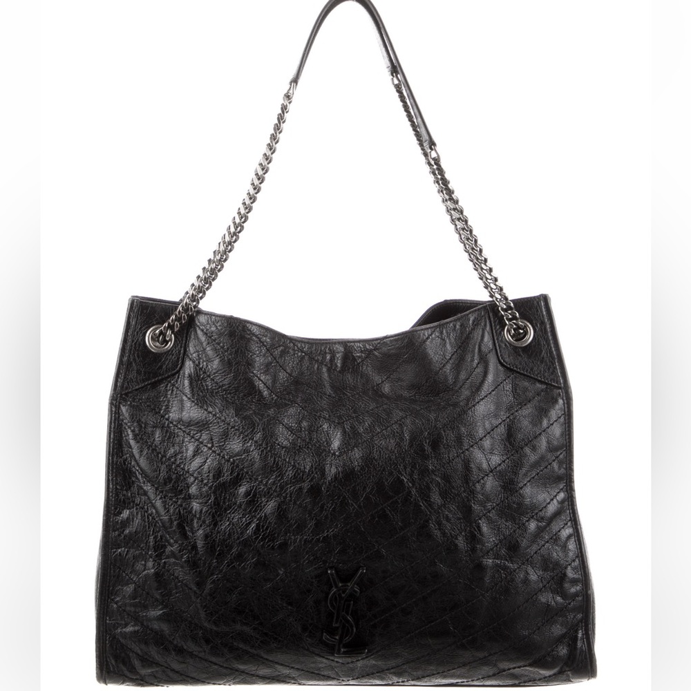 Saint Laurent Large Monogram Niki Shopping Tote